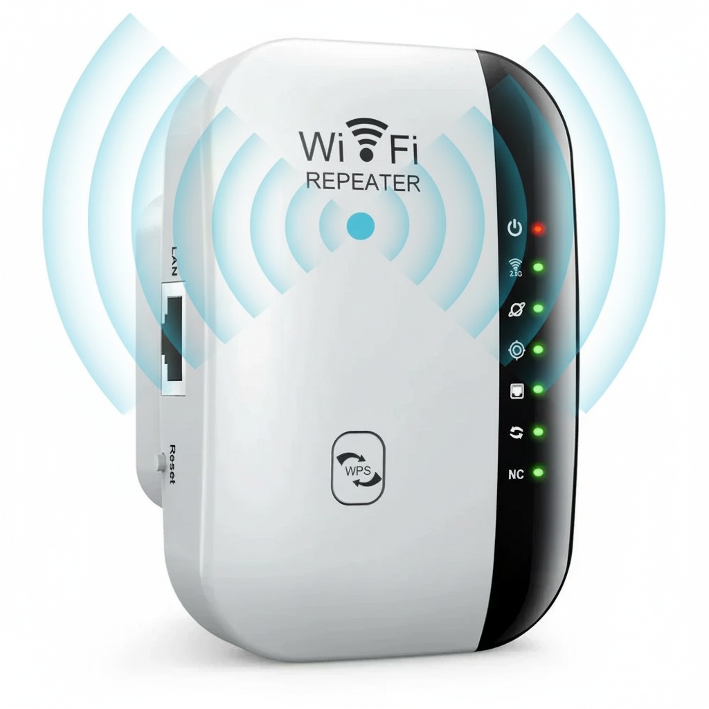 Wlan-verstärker & Repeater – Signalverstärker Mit Repeater-/ap-modus Und Wps-funktion