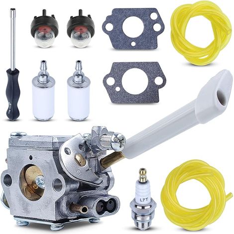 Ry08420a Vergaser Für Rucksack-blasgerät Und Carb-anpassungswerkzeuge Für Ryobi Bp42 Ry08420 Mit Kraftstofffilterleitung Ersatzteile Für 308054079 530069247