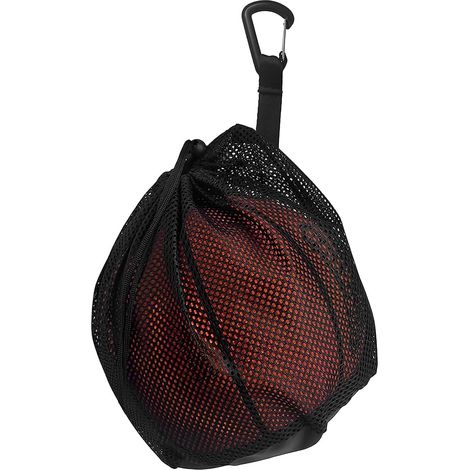 Ballnetz, Ballnetz, Ballnetz 1 Basketball-ballnetz, Tragbares Rucksack-ballnetz, Ideal Für Fußball, Basketball, Volleyball, Tennis, Grau, 1 Stück