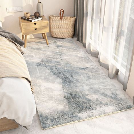 Nachttischdecke Monanga, Schlichter Teppich Mit Kurzem Flor, Keine Absonderung, Flauschiger Moderner Teppich, Langlebiger Rutschfester Türteppich Für Wohnzimmer, Schlafzimmer, Kinderzimmer, Eingang De
