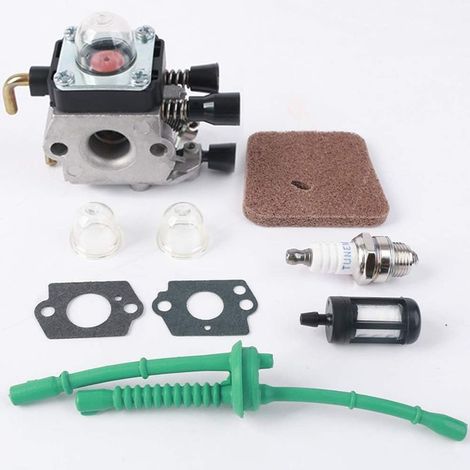 Kit Carburateur Compatible Stihl Fs55 Fs55r Fs55rc Km55 Km55r Hl45 Fs38 Fs45 Fs46 – Remplacement Moteur
