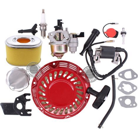 Kit Für Gx160 / 200 – 168f / 170f Motor – Vergaser + Zugplatte + Isolator + Hochdruck-kit – Verschleißteile