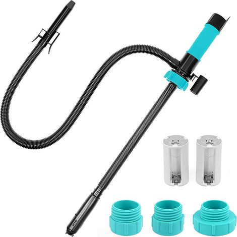 Tragbare Flüssigkeits-umpump-pumpe Elektrische Pumpe - Tragbare Elektrische Fass-siphon-pumpe - 2,4 Gal/min - Verwendbar In Garage Und Aquarien