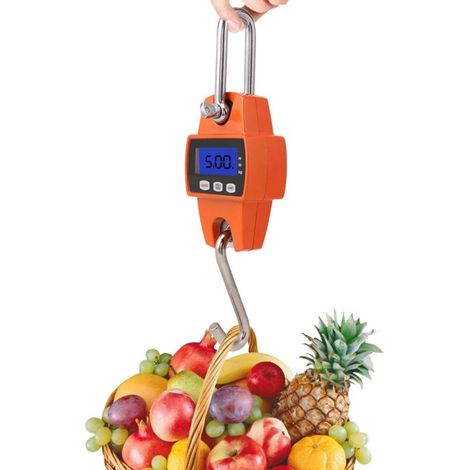 Elektronische Waage Mit Lcd-display, Tragbar (0,5–300 Kg)