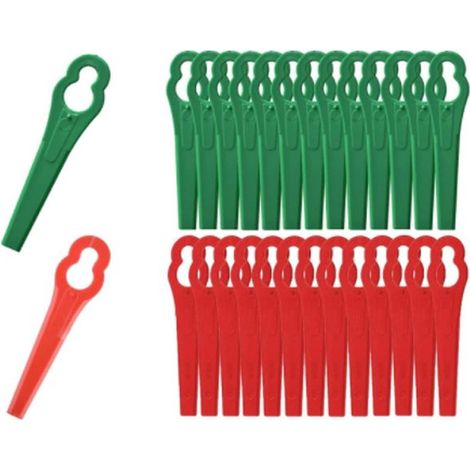 100 Lames Rouge & Vert – Pour Florabest Lidl Frta 20 A1