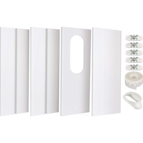 Kit Für Tragbare Klimaanlage Mit Fensteradapter, Verstellbare Fenster-schiebeplatten, Rolladen-fensterabdeckung, Zubehör Für Tragbare Klimaanlage (13 Cm (5,0"))