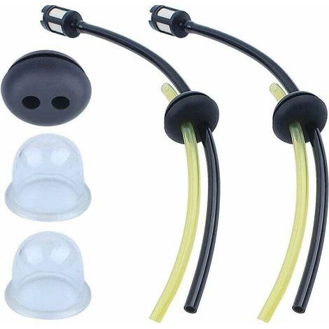 Kraftstoffschlauch-kit Für Honda Gx31 Gx35 Gx25 Gx22 Rasenmäher, Universelle Kraftstoffschläuche + Kraftstofffilter + Dichtungen + Primer-pumpe Motorzubehör--
