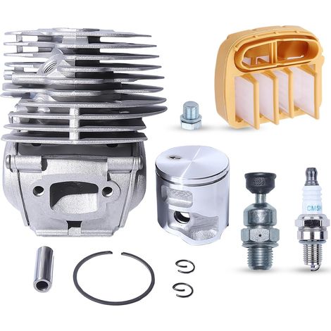 Kolben- Und Zylinderkit Für Husqvarna 545 550 550xp – Mit Luftfilter, Zündkerze Und Dekompressionsventil – Kettensäge