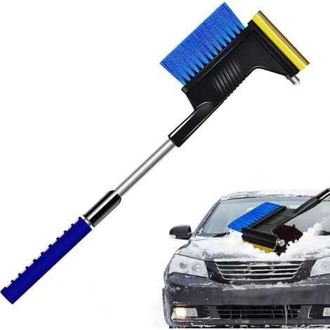 Eis Kratzer Und Schnee Bürste, Verlängerbare Schnee Bürste, Auto-eis Kratzer, Auto-schnee Kratzer Mit Ergonomischem Griff, Für Autos, Lastwagen, Suvs