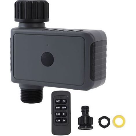Kabellose Bewässerungszeitschaltuhr Mit Fernbedienung, Wasserdicht Nach Ip55, 6 Programmierbare Programme, Automatischer Controller Für Garten, Rasen Und Hof