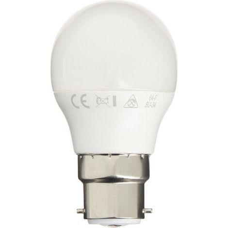 Led-schraubfassung P45 B22, 5,3 W (entspricht 40 W), Neutralweißes Licht, Kompatibel Mit Standardlampen – Energiesparend, Einfache Installation