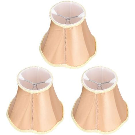 3 Moderne Stoffschirme E14 Wandlampe Zum Anklipsen Kerzenlüster Schirm Für Tischlampe