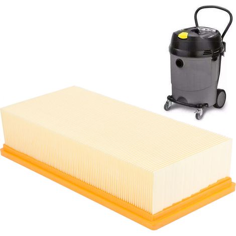 Faltfilter Mit Flachrahmen Passend Für Kärcher Nt65/2 Nt72/2 Nt75/2 Ölbeständig