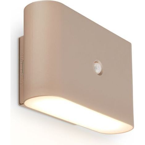 Led-wandleuchte Mit Bewegungsmelder, Kabellos Und Batteriebetrieben, Installation Ohne Bohren Oder Verkabelung