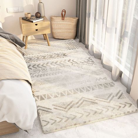 Shaggy Teppich Mit Kurzflor, Flauschig, Modern, Langlebig, Rutschfest, Türmatte Für Wohnzimmer, Schlafzimmer, Kinderzimmer, Eingangsbereich – Deko – 60x160 Cm