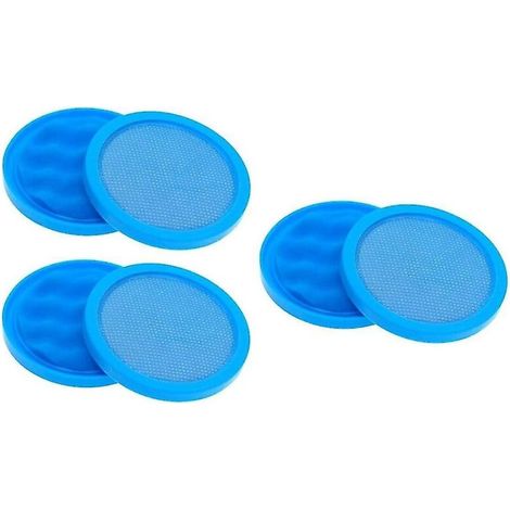 6er-pack Baumwollfilter Für Puppyoo D-9002 D9002 Staubsauger, Ersatz-reinigungsfilter, Durchmesser 11