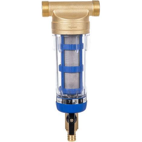 Wiederverwendbarer Wasserfilter, Sedimentwasserfilter, Wasserfilter, Sedimentfilter Mit Außengewinde Für Wasserleitungsrohr (1/2 Zoll Außengewinde)