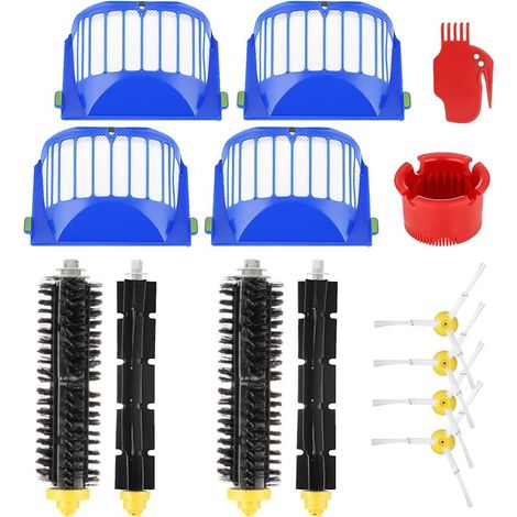Ersatzteile Für Irobot Roomba 600 605 615 616 620 621 630 635 650 652 660 665 680 690 695 Serie Bürste Und Filter Ersatzteile Staubsaugerroboter Mit Schrauben