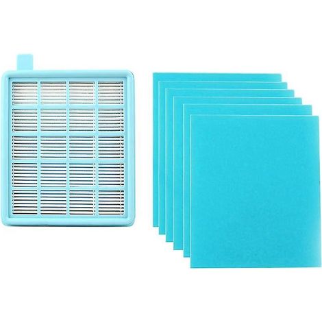 7er-pack Hepa-netzfilter Für Philips-staubsauger
