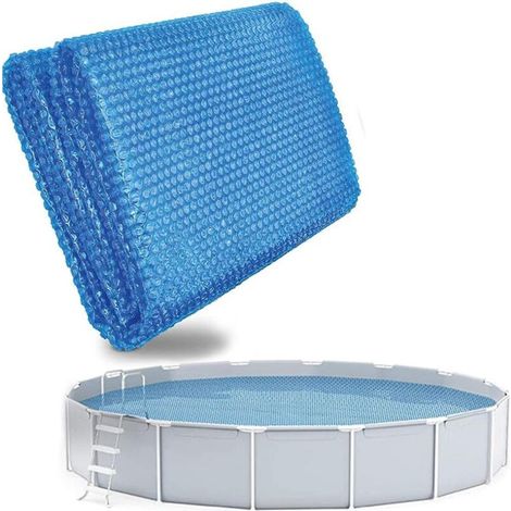 Rechteckige Poolabdeckung 300x200cm Isolierend