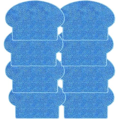 Set Aus 8 Stoff-mopps Für Amibot Prime/pure/pulse/flex H2o Reinigungspads