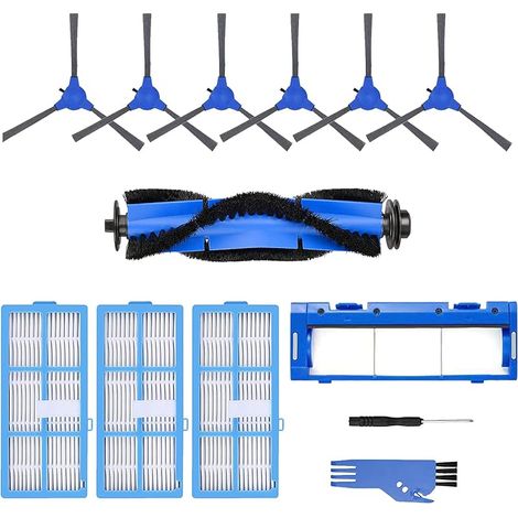 Chiffon-bürsten-filter-ersatzsatz, Zubehörset Für Saugroboter Kyvol Cybovac E20 E30 E31 (13 Stück)