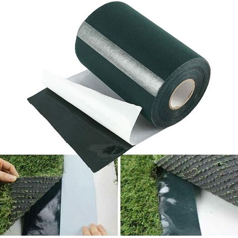 10 M X 15 Cm Kunstrasen-fixierband, Selbstklebendes Teppich- Und Rasenkantenband Für Die Verlegung Von Kunstrasen