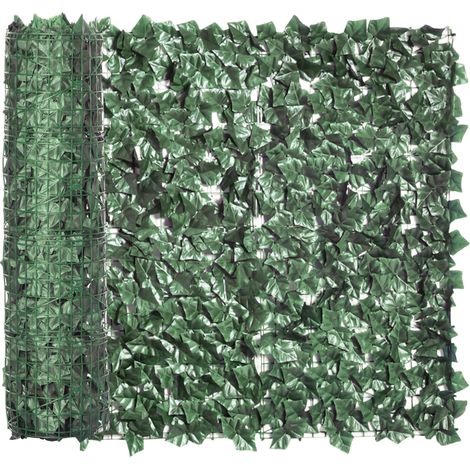 Künstliche Hecke Mit Uv-schutz, Ideal Für Garten, Terrasse Oder Wanddekoration. Dunkelgrün, 300 X 100 Cm, Pflegeleicht Und Uv-beständig.