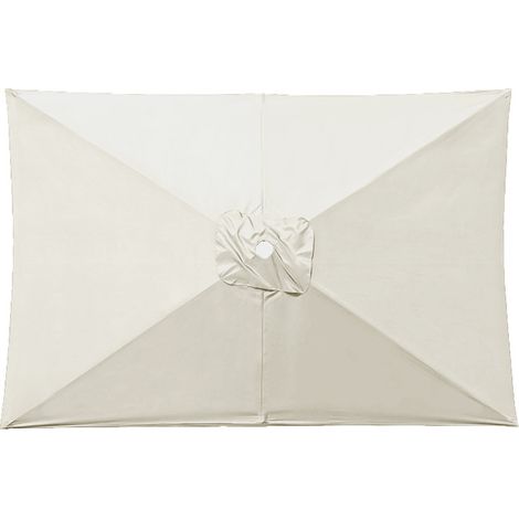 S-giant Toile De Parasol Rectangulaire 3x2 M, Housse De Remplacement Pour Parasol Extérieur, Parasol De Jardin Anti-uv Et Imperméable, Protection Solaire Und Regen, Ersatz Für Sonnenschirmbespannung (