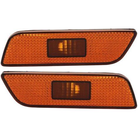 Paar Vordere Standlichter 30744360, Linker Und Rechter Seitenstandlicht Ohne Lampen Für S80 2002 Bis 2006 Gelb
