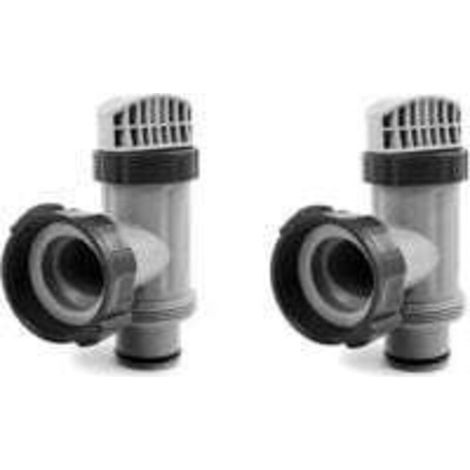 2er-pack Pool-zubehör – Kolbenventile Für Intex-pools – Absperrventil – 28635eg 28633eg Und Pool-schlauch – Ersatzteile Für