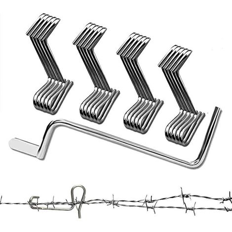 Drahtspanner Für Gartenzaun, Drahtspannvorrichtung Mit Spannhebel Zur Befestigung Von Gartenstahlzäunen, Langlebige Drähte