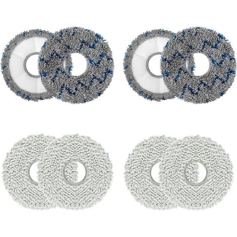 8-teiliges Set Reinigungstücher Für Ecovacs T30 Max Für Deebot T30 Pro Omni - Bodenmatten