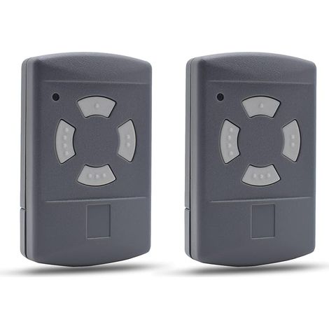 Fernbedienung Kompatibel Für Garagentor Hormann 40,685 Mhz Hse2 Hsm4 Hsm2 Hse4 Hs2 Hs4 Knopf Grau (2er-pack)