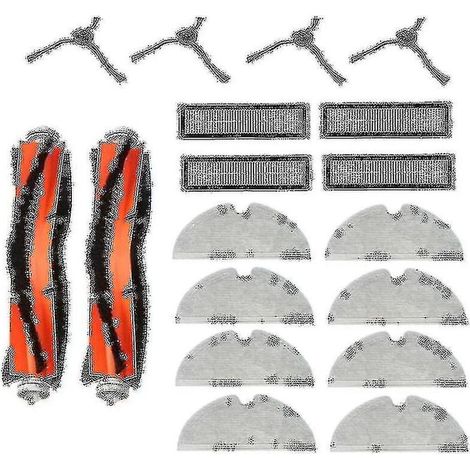 18 Teile Für Dream D9 / Bot L10 Pro L10 Staubsauger Zubehör Seitenbürste Filter Wischbürste Hauptbürste