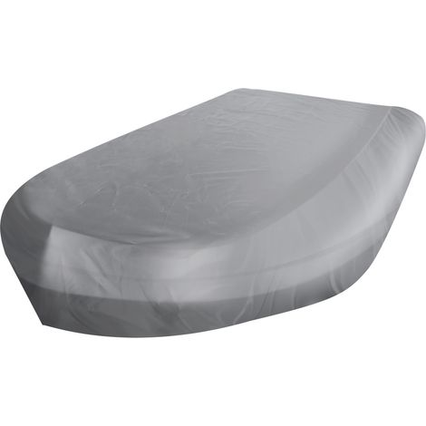 Wasserdichte Bootshülle Für Aufblasbare Boote, Uv-schutzabdeckung, Wasserdichte Hülle Aus 210d Oxford-gewebe Für Kajaks, Ganzjährig Geeignet (grau, 270x165x46 Cm)