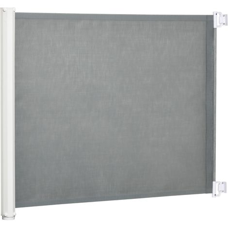 Treppenschutzgitter Aus Metall Und Kunststoff, Grau