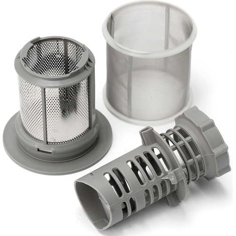Bosch Geschirrspüler Filter – Metallisch + Feinsieb, Passend Für Balay, Siemens, Neff