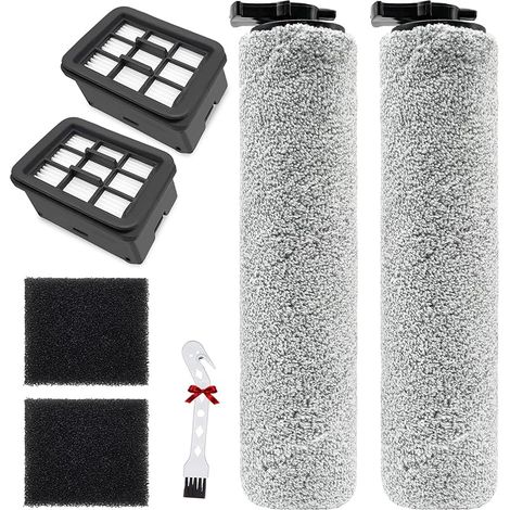 Zubehör Für Bissell Crosswave Hf3 3598n Ersatzteile Für Nass- Und Trockensauger, 2 Rotierende Bürsten + 2 Hepa-filter + 1 Bürste