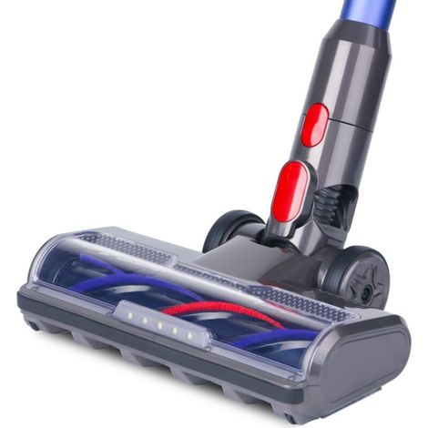 Bürste Kompatibel Mit Dyson-staubsauger V7 V8 V10 V11 V15, Turbo-bürstenkopf Mit 5 Led-lichtern Für Hartböden Und Teppiche