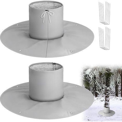 2 Stück Winter-palmschutz – Überwinterungshülle Für Palmen – Frostschutz, Pflanzen Bis 35 Cm Durchmesser, Ø 100 Cm