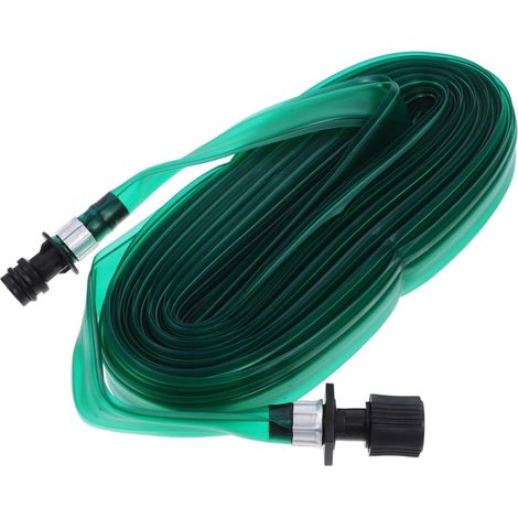 Flexibler Pvc-bewässerungsschlauch Mit Perforationen Für Die Gartenbewässerung Und Für Gemüsebeete Zur Gleichmäßigen Verteilung Von Wasser