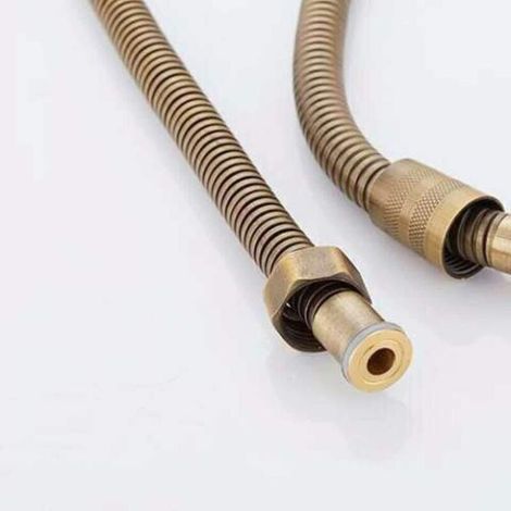 Duschkopf, Duschset, Antik-messing-duschsystem (kupferhalterung)