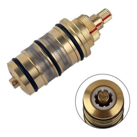 Thermostatische Kartusche Aus Messing Für Duscharmatur – Präzises Ersatzteil, Kompatibel Mit Badarmaturen, Einfache Installation