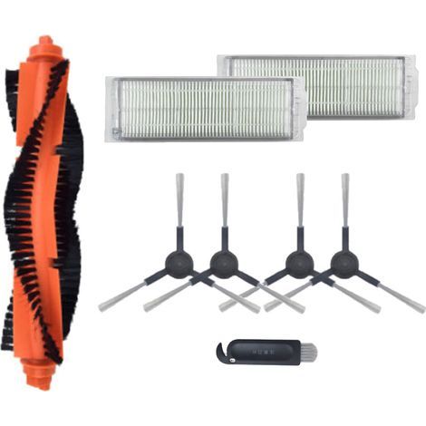 Zubehör Für Saugroboter, Kompatibel Mit Xiaomi Mi Roboterstaubsauger, 2 Hepa-filter, 4 Seitenbürsten, 1 Hauptbürste, 1 Werkzeug Zur Reinigung Der Motorteile