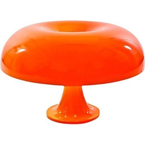 Orange Pilzlampe, Led-nachttischlampen, Langlebig, Sicher Und Umweltfreundlich, Für Inneneinrichtung, Arbeitszimmer, Wohnbereich, Schlafzimmer, Geschenk, Inklusive Warmlichtbirne