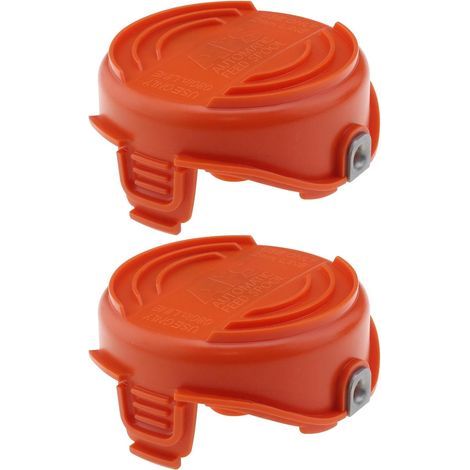 2 Stück Spulenabdeckungen Für Rasentrimmer Kompatibel Mit Black & Decker Gl7033 Gl8033 Gl9035 Gl315 Gl350 Gl651s Bgl652 90583594 Abdeckung Für Rasentrimmer