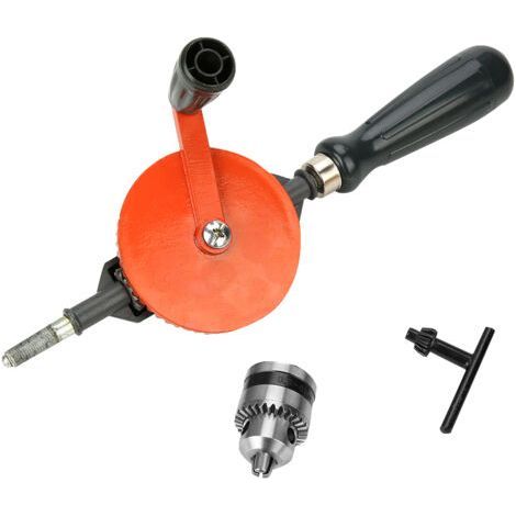 Mini Handbohrmaschine Mit Kurbel, 1/4 Zoll, Doppelt Untersetzt, Für Holz Und Kunststoff