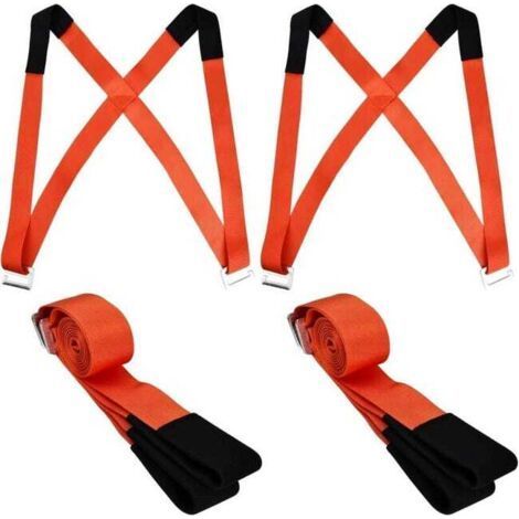 Sangles De Déménagement Pour 2 Personnes, Sangles De Levage De Meubles Réglables, Sangles De Transpo