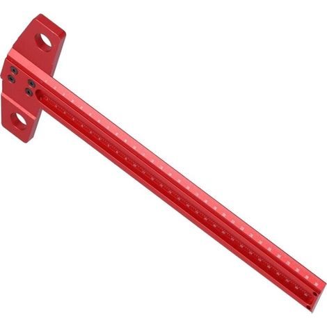 300-mm-winkel-anreißlehre Aus Aluminium Mit T-quadrat-lineal Für Glas-holzbearbeitung